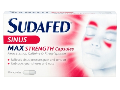 Sudafed® Sinus Max Strength Capsules