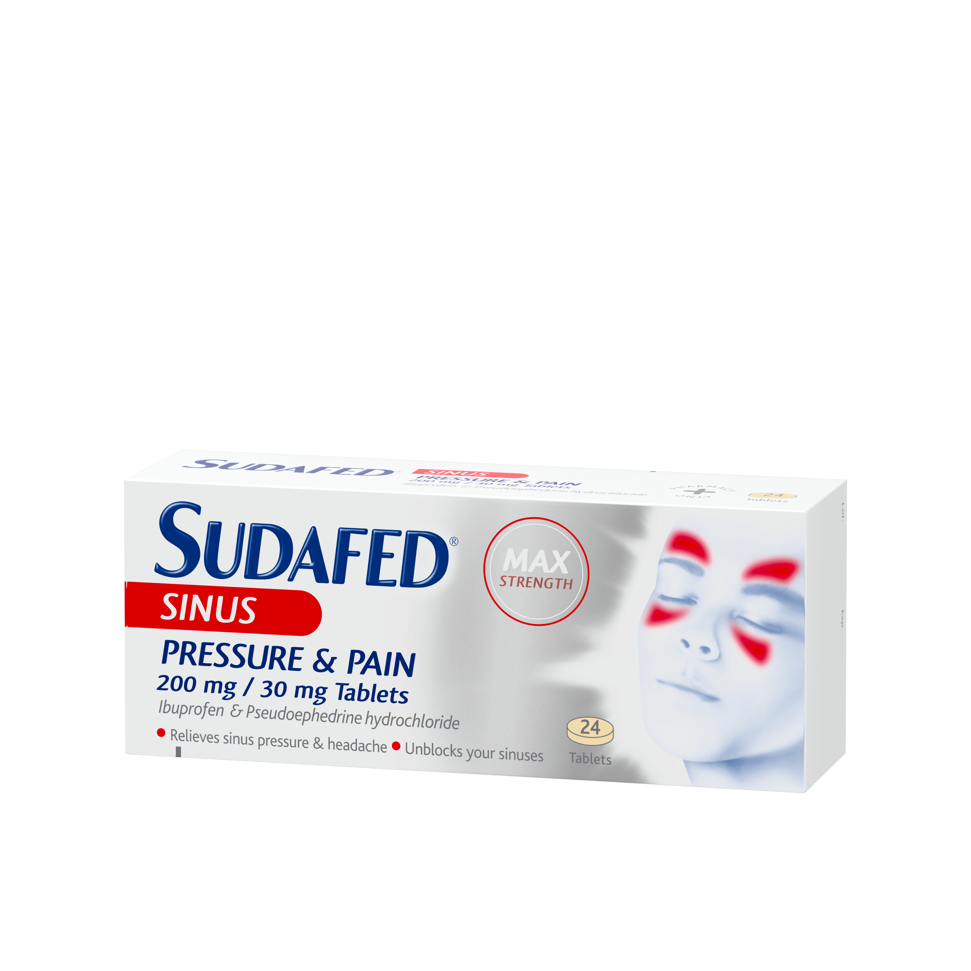 SUDAFED® Sinus Pressure & Pain Tablets