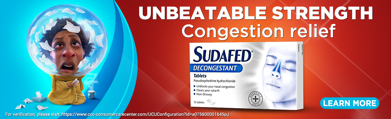Sudafed® Decongestant Tablets