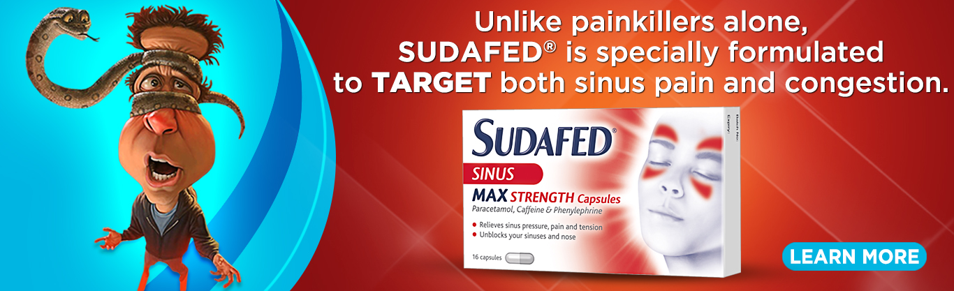 Sudafed® Sinus Max Strength Capsules 