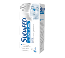 SUDAFED® Decongestant Liquid For Blocked Nose