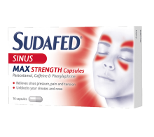 SUDAFED® Sinus Max Strength Capsules