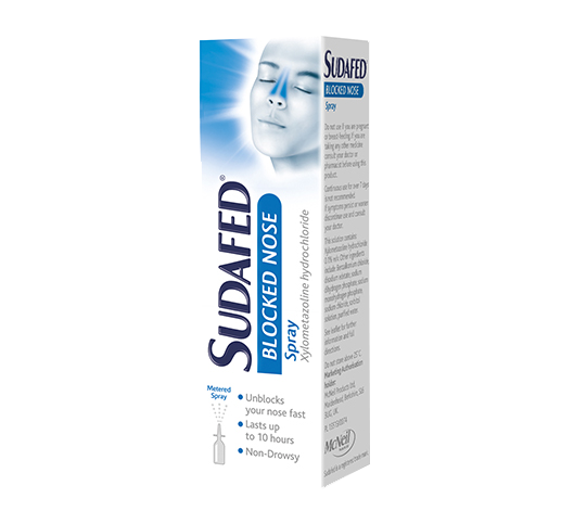 SUDAFED® Blocked Nose Spray