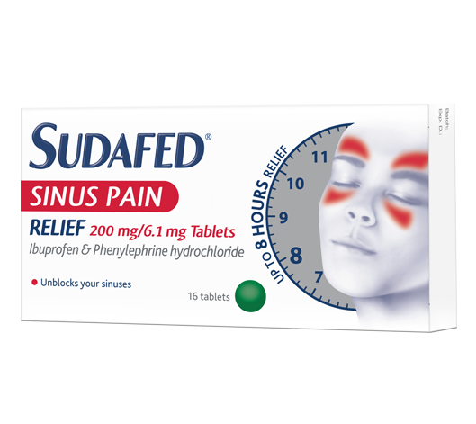 Sudafed Sinus Pain Relief