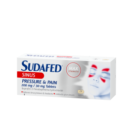 SUDAFED® Sinus Pressure & Pain Tablets